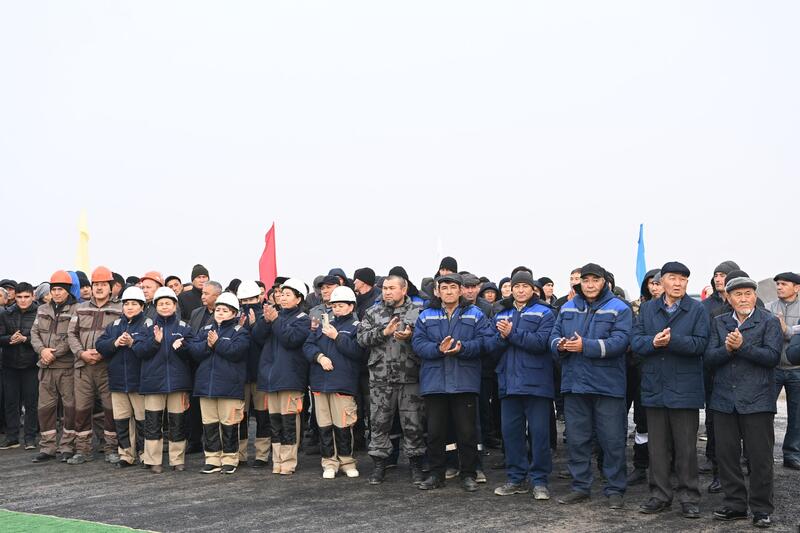 В Жанакорганском районе открылся асфальтовый завод