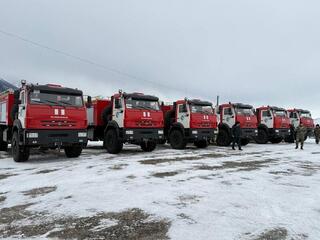 Противопожарная техника передана в Катон-Карагайский государственный национальный природный парк