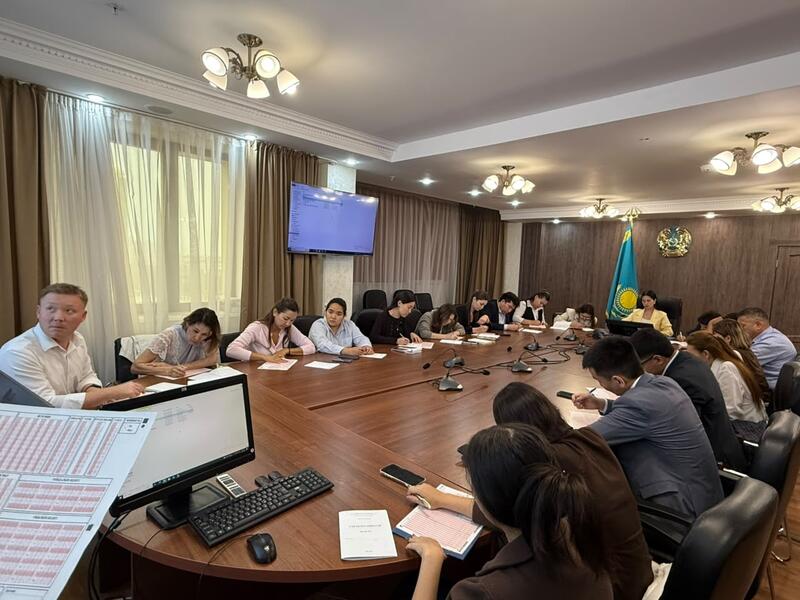 В Министерстве торговли и интеграции прошло диагностическое тестирование КАЗТЕСТ