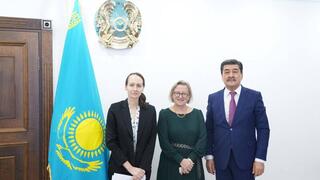 Встреча с Послом Великобритании и Региональным директором МИД Великобритании по Центральной Азии