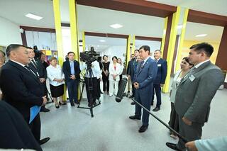 Председатель Мажилиса встретился с жителями Карагандинской области