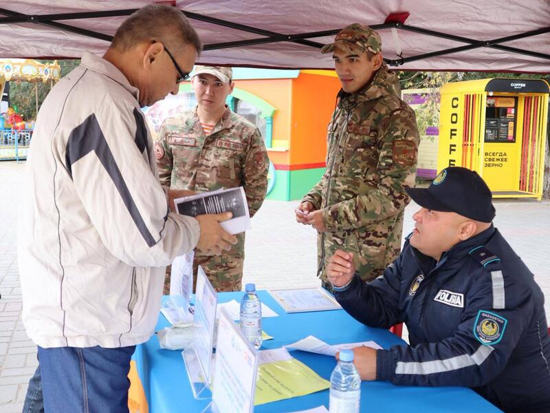 В Актюбинской области прошла масштабная ярмарка вакансий «Труд. Общество. Единство»