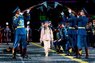 Шанкобыз, сазсырнай и Алия: чем еще удивил зрителей казахстанский военно-музыкальный коллектив на Красной площади?