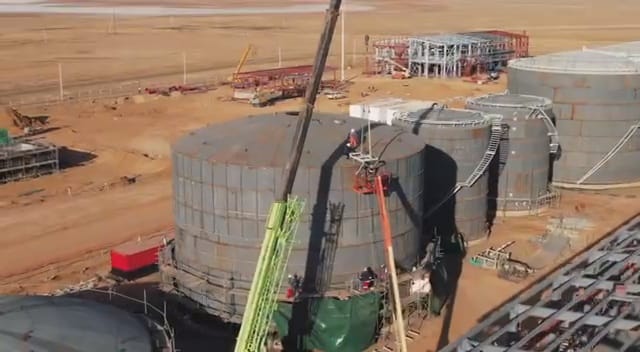 На Кашагане продолжается строительство газоперерабатывающего завода