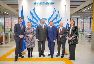 Лорд Алдердайс ознакомился с кампусами Coventry University и Cardiff University в Астане