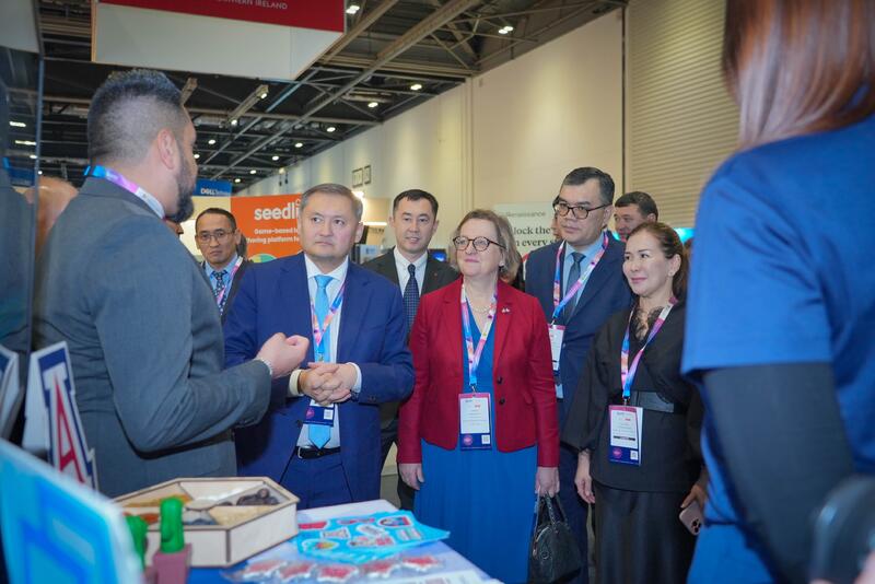 КАЗАХСТАН В ЦЕНТРЕ ОБРАЗОВАТЕЛЬНЫХ ТЕХНОЛОГИЙ НА МЕЖДУНАРОДНОЙ ВЫСТАВКЕ В ЛОНДОНЕ