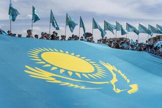 В области Жетісу в патриотических мероприятиях в честь Дня государственных символов участвовало около 8 тыс. человек