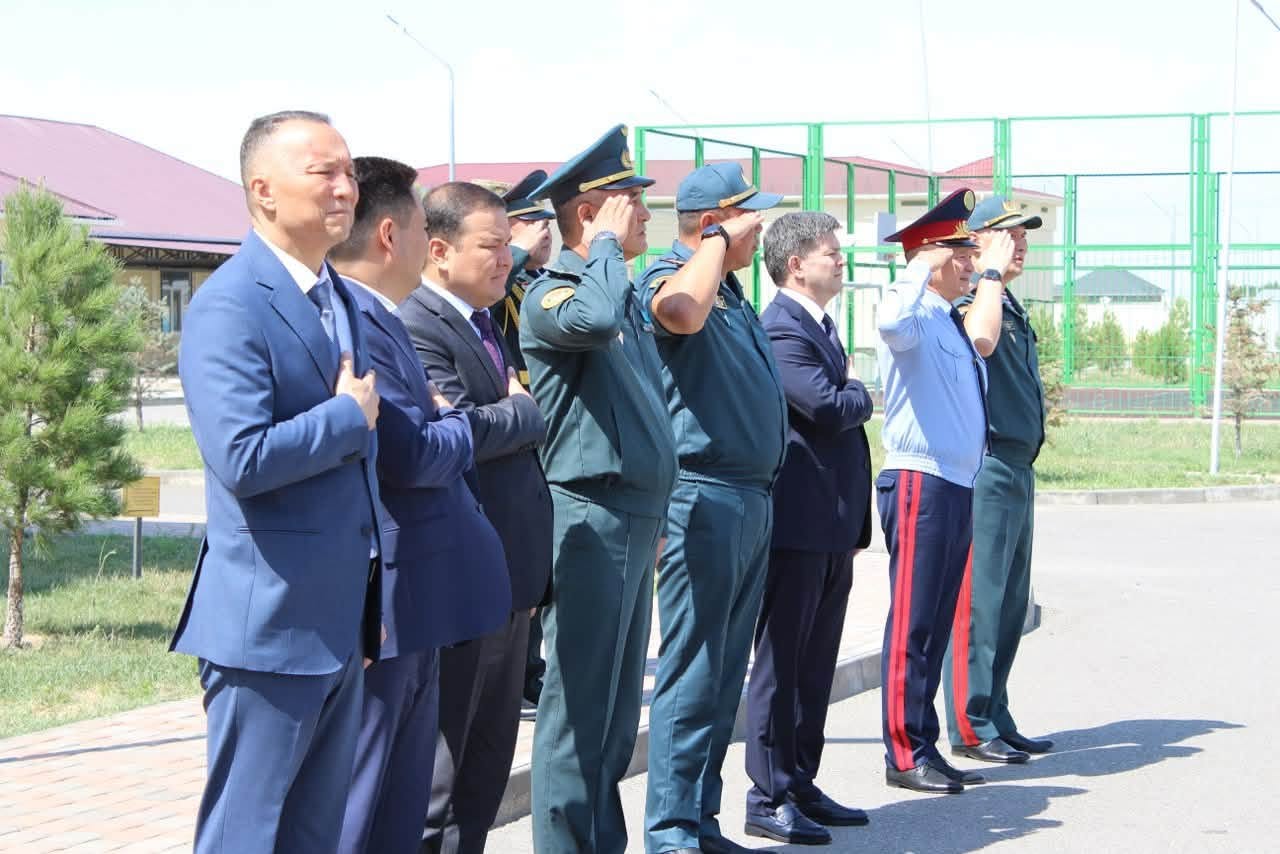 ТУРКЕСТАН: В ВОИНСКОЙ ЧАСТИ 5574 НАГРАДИЛИ ВОЕННОСЛУЖАЩИХ