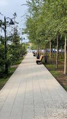 «Бюджет народного участия»: в Турксибском районе Алматы появилась новая пешеходно-прогулочная зона