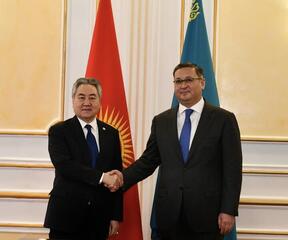 О заседании Совета министров иностранных дел Казахстана и Кыргызстана в Астане