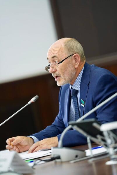 Аким области Асаин Байханов принял участие в заседании Комитета партийного контроля партии «AMANAT»