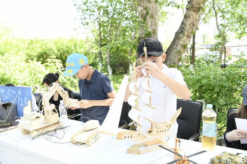 Городской конкурс юных техников провели в Астане