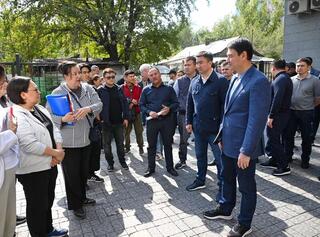 Аким Алматы поручил проработать вопрос передачи инженерных сетей ЖК «Дом на Абая»