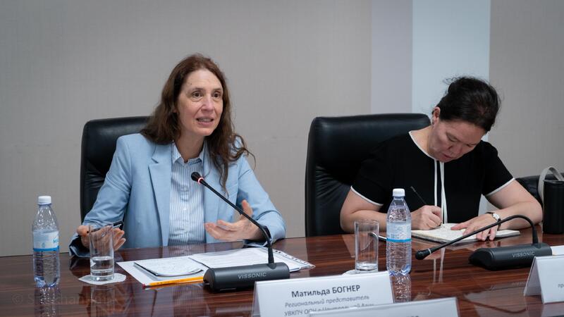 В Министерстве юстиции состоялась встреча с Региональным представителем Управления Верховного комиссара ООН по правам человека в Центральной Азии