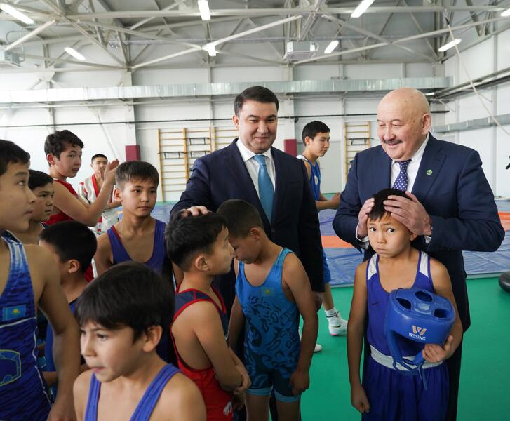 ТУРКЕСТАН: В ЖЕТЫСАЕ ОТКРЫЛСЯ СОВРЕМЕННЫЙ ЦЕНТР НАСТОЛЬНОГО ТЕННИСА