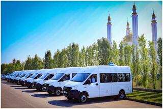 Спортивные школы Актюбинской области получили новые микроавтобусы