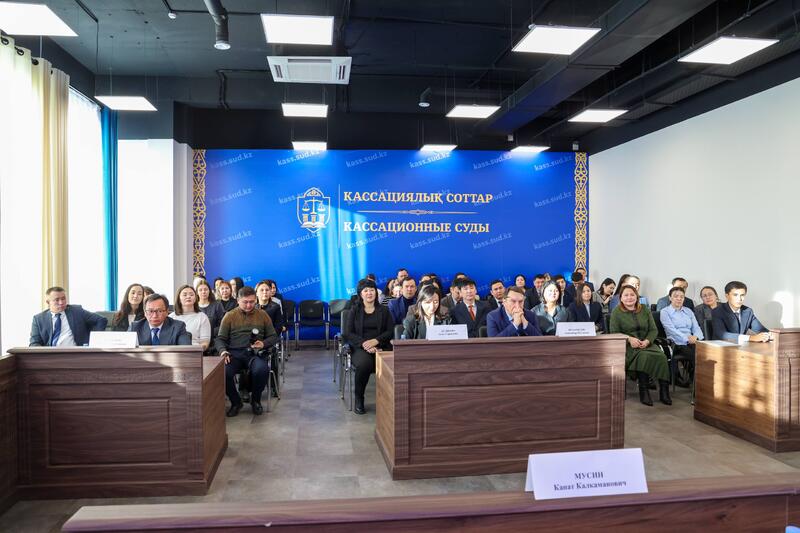 Магистранты Академии правосудия при Высшем Судебном Совете приняли участие в выездной лекции в Кассационном суде по административным делам