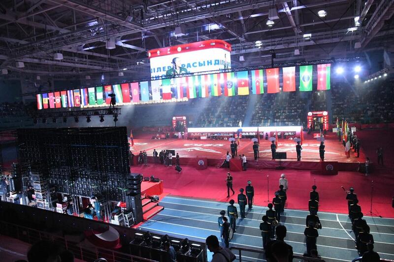 Тазабек поддержал акцию «Таза Қазақстан» на чемпионате мира Cism