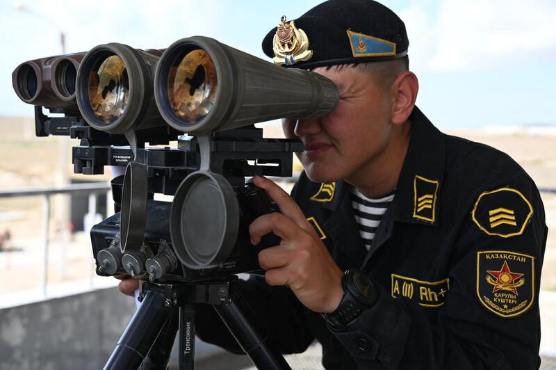 В Мангистау на полигоне «Оймаша» морские пехотинцы провели штатные стрельбы