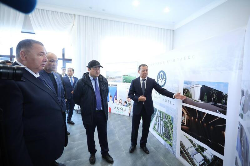 В Мангистау открылся современный комплекс гостиничного и детского отдыха