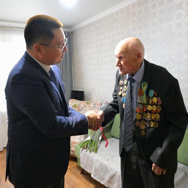 Ветеран Великой Отечественной войны Сергей Выжутович отметил 100-летний юбилей