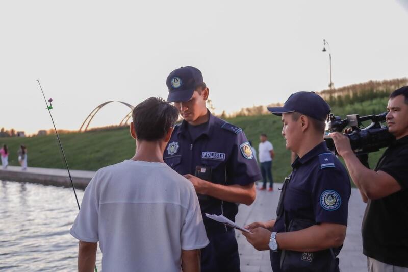 Чистота и общественная безопасность: очередной рейд провели в столичном парке