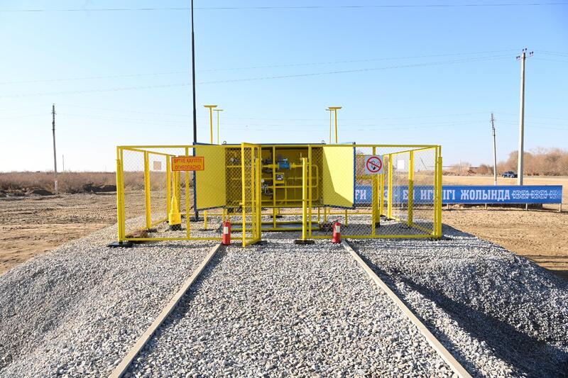 Село Дур Онгар Кармакшинского района подключено к газу