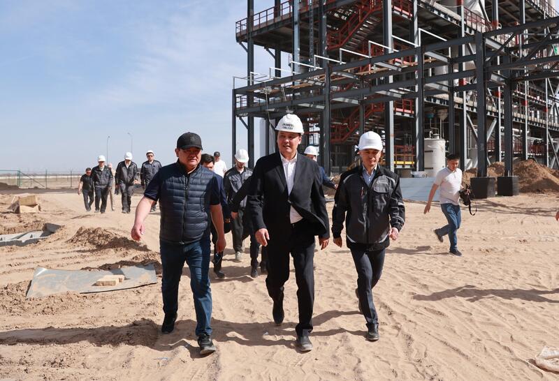 В СЭЗ «Jibek Joly» Жамбылской области реализуются ключевые индустриальные проекты