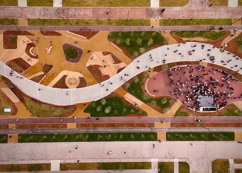 Модернизированный Центральный парк, аллея GreenLine и обновленные дворы: как преобразился столичный район Нура