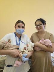 ЖИТЕЛЬНИЦА КОСТАНАЙСКОЙ ОБЛАСТИ СТАЛА МАМОЙ ТРОЙНЯШЕК