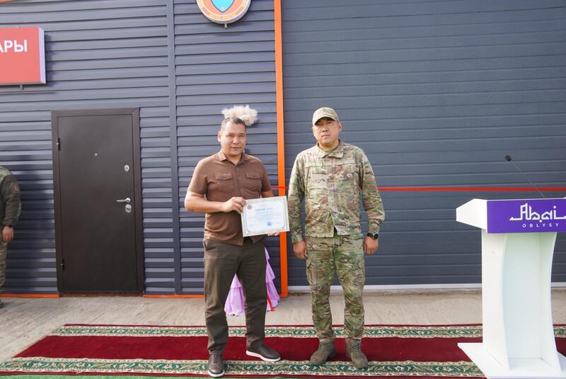 В Казахстане открыто 268-е добровольное противопожарное формирование «Ауыл құтқарушылары»