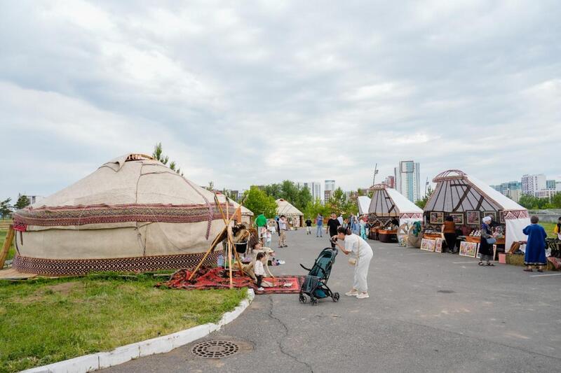 Этноаул «JETI QAZYNA» открыли в Астане