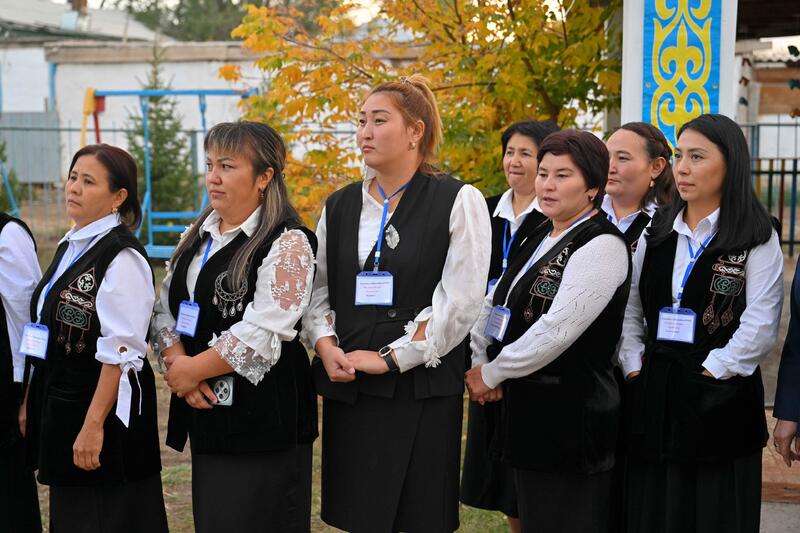 Аким области Абай Берик Уали посетил село Кызылкесик