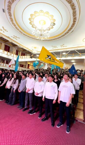 Молодёжь выбирает участие: в Алматы стартовала серия инициатив в поддержку референдума