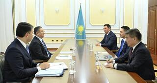 Глава МИД Казахстана провёл встречу с руководством компании «Harvest Group»