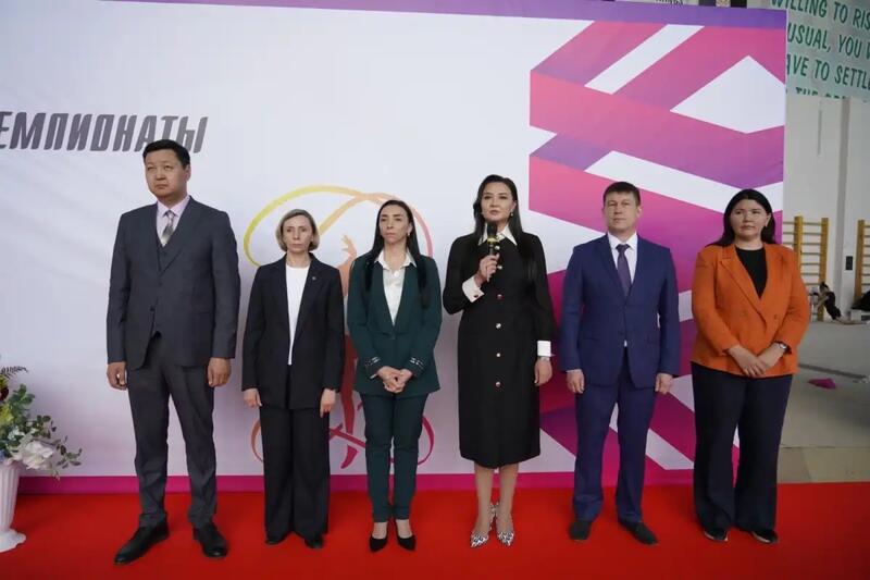 В Астане проходит первенство страны по художественной гимнастике