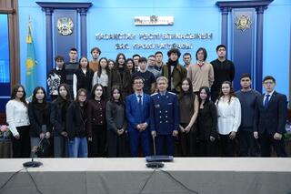 Встреча со студентами ЕНУ им.Л.Н.Гумилева