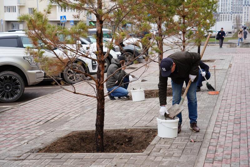 К экоакции «Таза Қазақстан» присоединились столичные тренеры