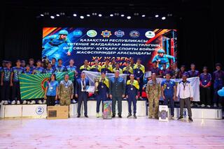 Завершился XV летний чемпионат по пожарно-спасательному спорту