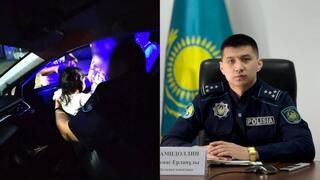 Полицейский за 10 минут нашел пропавшую ночью девочку в Атырауской области