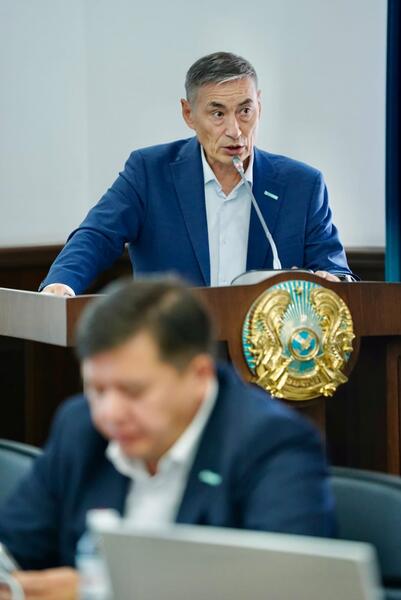 Аким области Асаин Байханов принял участие в заседании Комитета партийного контроля партии «AMANAT»