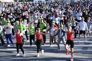 Juregimnin Jenimpazy: почти 5 тысяч человек приняли участие в благотворительном забеге в Астане