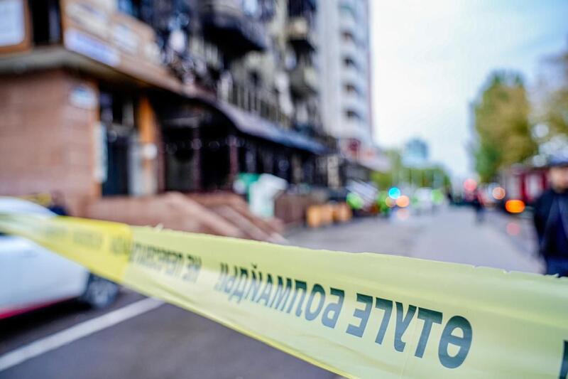 Касательно пожара в кафе KaRima по ул. Достык 12/1