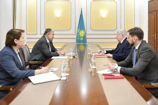 Министр иностранных дел Казахстана принял Посла России