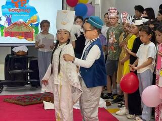 День сказок организовали в столичном пришкольном лагере для детей