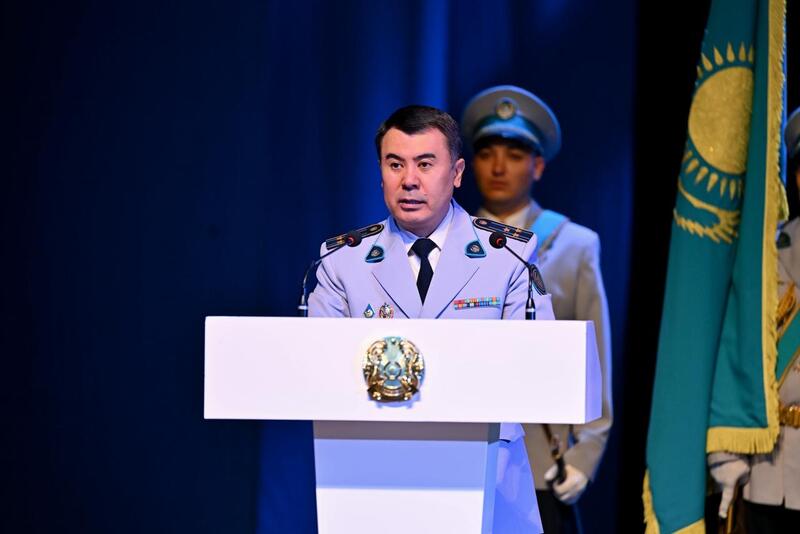 В области Абай чествовали сотрудников полиции