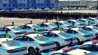 Полицейским выдали новые служебные автомобили в Кызылординской области