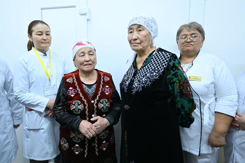 В Аксуатском районе в двух селах открылись медицинские пункты