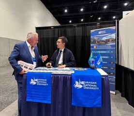 ЕНУ принял участие в международной образовательной выставке NAFSA 2025