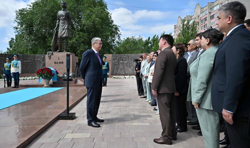 Глава государства Касым-Жомарт Токаев прибыл в Актюбинскую область